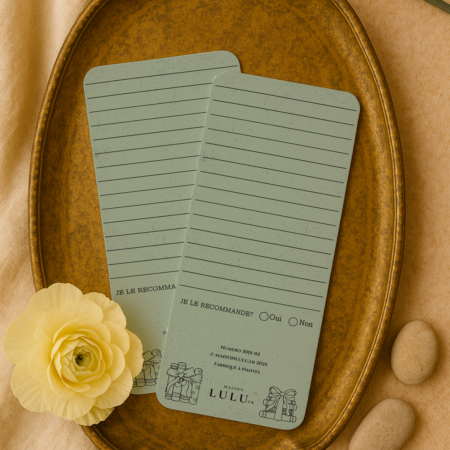 Marque-page long pour Critique de livre, Signet pour avis sur votre lecture