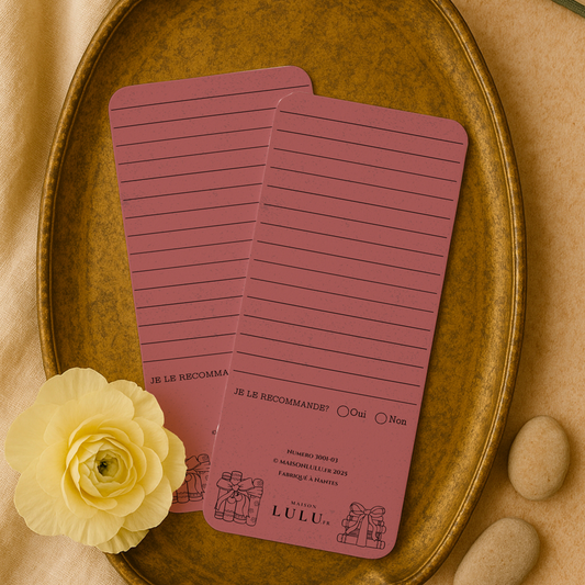 Marque-page long pour Critique de livre, Signet pour avis sur votre lecture