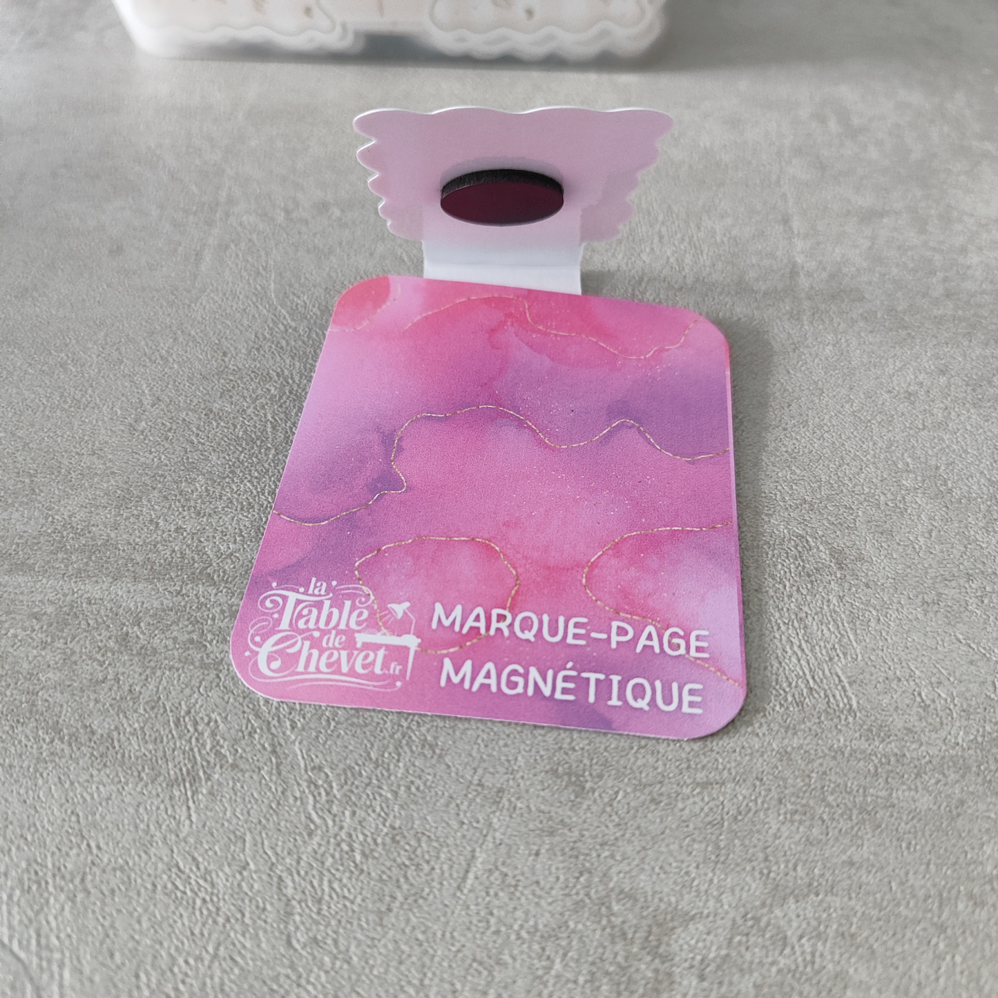 Marque-page magnétique, Signet aimanté "Plot twist, j'ai acheté plus de livres"